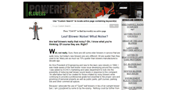 Desktop Screenshot of leafblowernoise.com